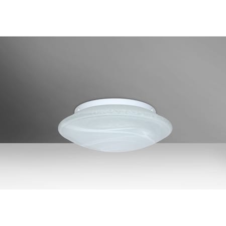 Besa Lighting Sola 10 Ceiling, Marble, 1x60W Incandescent 943252C